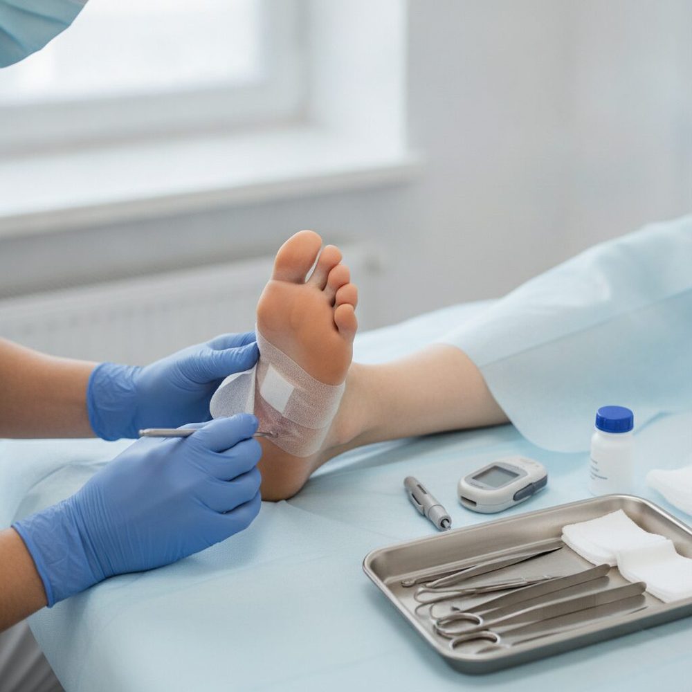 Kan Şekeri Kontrolü ve Diyabetik Ayak Yarası İyileşmesi: HbA1c Neden Önemli?