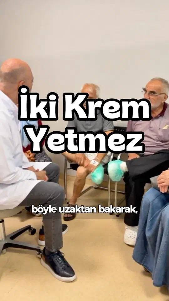 #diyabetikayak iki krem yetmez